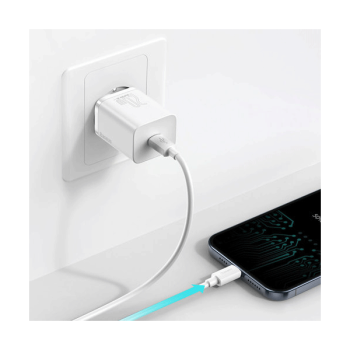 Baseus Super Si 1C Schnellladegerät USB-C 20W Power Delivery weiss (CCSUP-B02)