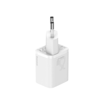 Baseus Super Si 1C Schnellladegerät USB-C 25W Power Delivery, weiss (CCSP020102)