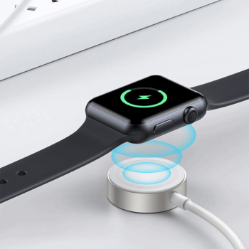 Joyroom Ladekabel mit Induktionsladegerät für Apple Watch 1,2 m weiß (S-IW004)