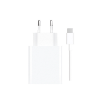 Xiaomi Combo Schnellladegerät USB-A 33W PD + USB-A zu USB Typ C Kabel weiß (BHR6039EU)