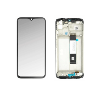 Xiaomi Poco M3 / Redmi 9T LCD Display-Einheit inkl. Rahmen, schwarz (560001J19S00)