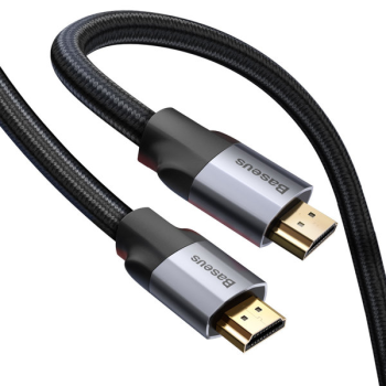 Baseus Enjoyment Adapterkabel HDMI Kabel 4K60Hz 0,5m dunkelgrau