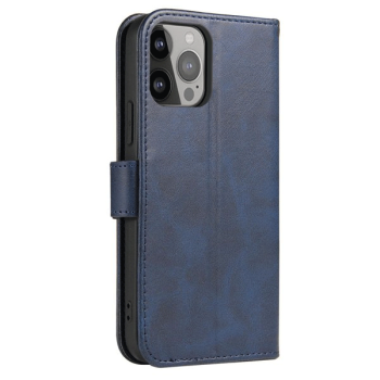 starfix Flip Book-Wallet mit Magnet und Standfunktion für Apple iPhone 15 Pro Max, blau