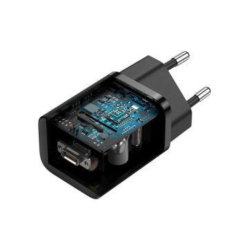 Baseus Super Si 1C Schnellladegerät USB-C 25W Power Delivery Quick Charge schwarz (CCSP020101)