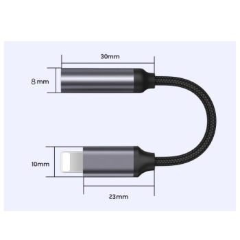 YESIDO Audio Adapter Lightning zu AUX 3.5mm (YAU21)