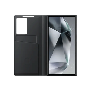 Samsung Smart View Wallet Case für Galaxy S24 Ultra schwarz (EF-ZS928CBEGWW)