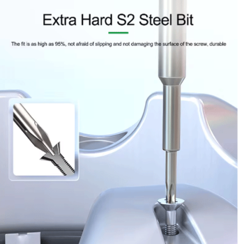 Relife RL-724 hochpräzise Drehmoment-Schraubenzieher 0.6 Y-shaped, grün (swr)