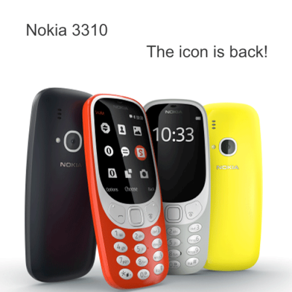 Nokia 3310 (2017) Dual-SIM blau