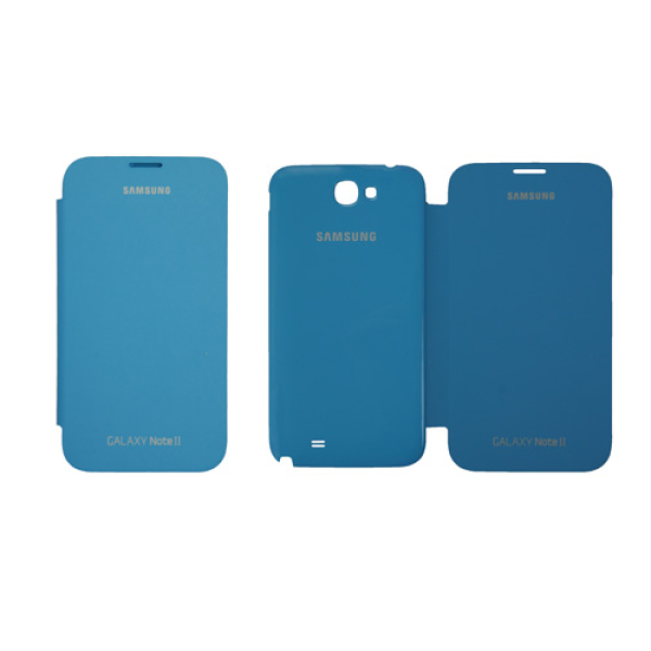 Samsung Flip-Cover EFC-1J9F für N7100 Galaxy Note 2 blau ( EFC-1J9FBEGSTD)