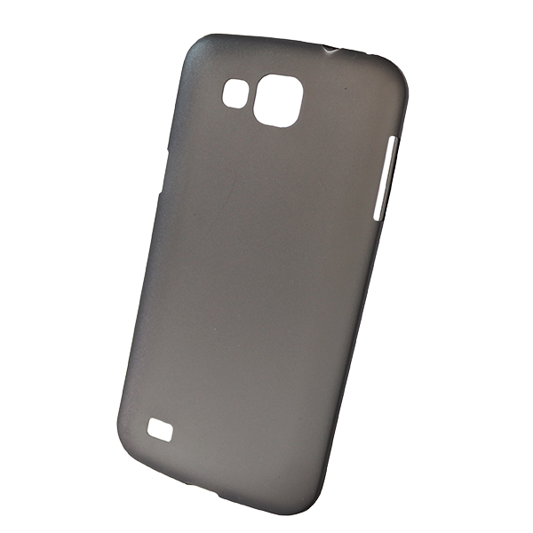 Ultradünne Frostcover Case für Samsung Galaxy Premier I9260 schwarz