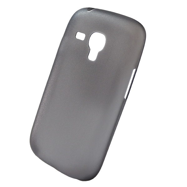 Ultradünne Frostcover Case für Samsung Galaxy S3 mini schwarz