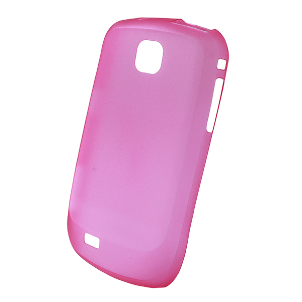 Ultradünne Frostcover Case für Samsung GALAXY mini S5570 rosa