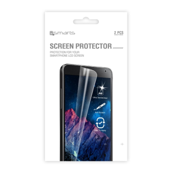 4smarts (2er Pack) Displayschutzfolie für Huawei Honor 7