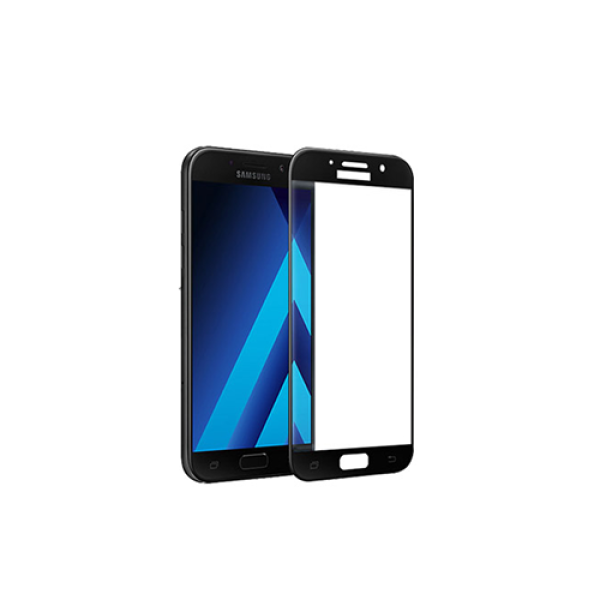 cyoo Displayshutz (Curved Design) für Samsung Galaxy A3 (2017) schwarz