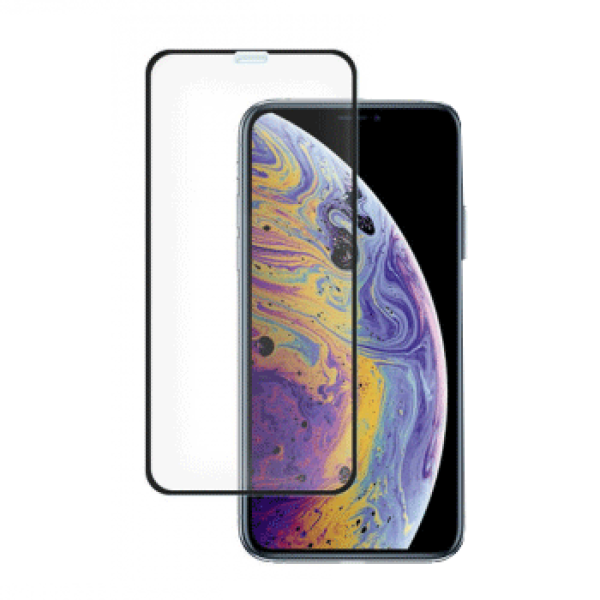 starfix Premium+ Displayschutz 3D Panzerglas für iPhone Xs Max / iPhone 11 Pro Max, schwarz