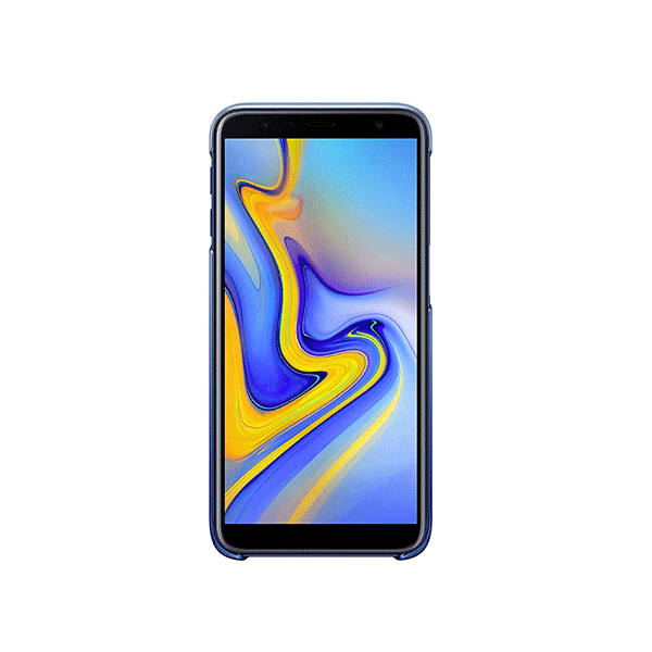 Samsung Gradation Cover für Galaxy J6+ blau (EF-AJ610CLEGWW)