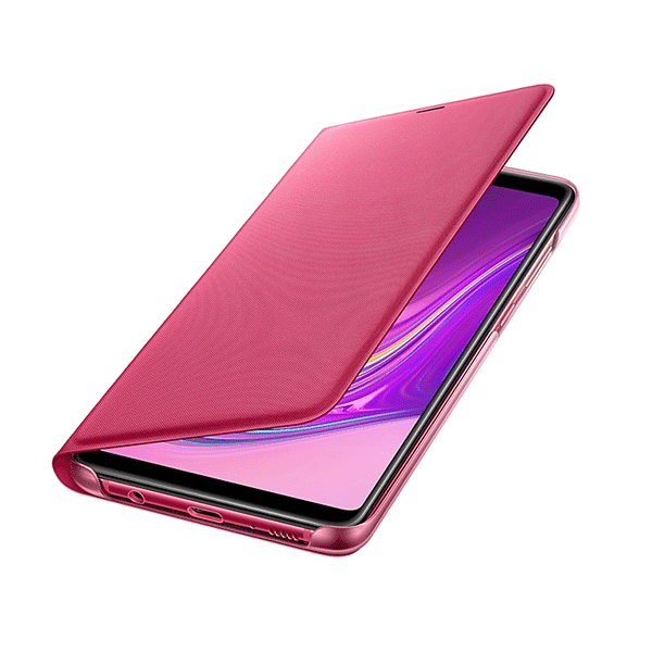 Samsung Wallet Cover für Galaxy A9 (2018) pink (EF-WA920PPEGWW)