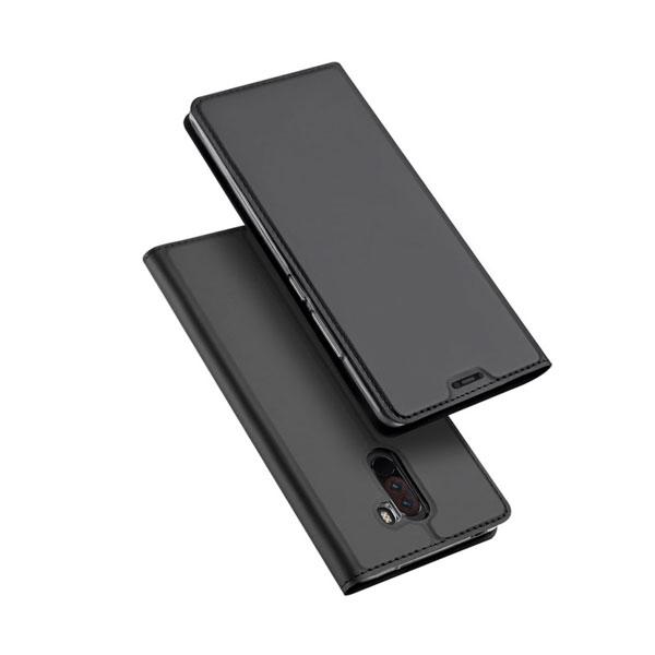 Dux Ducis Flip Tasche Skin Pro Series für Xiaomi Pocophone F1 grau