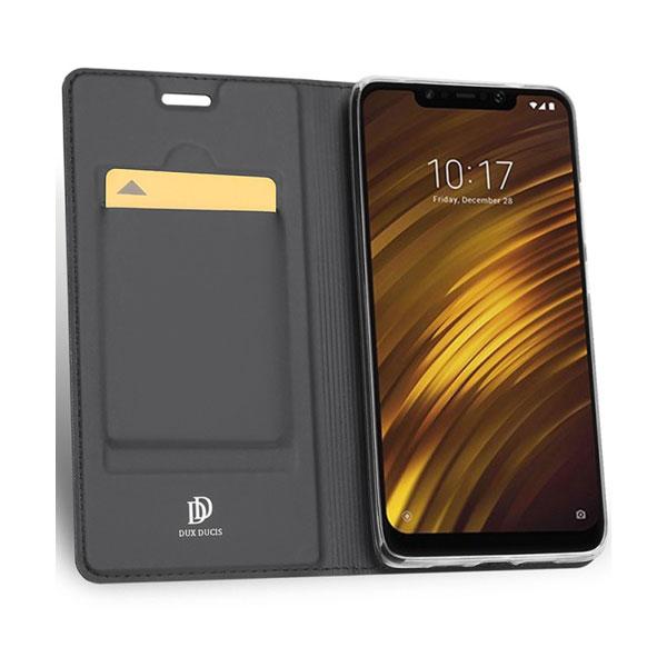 Dux Ducis Flip Tasche Skin Pro Series für Xiaomi Redmi Note 7 grau