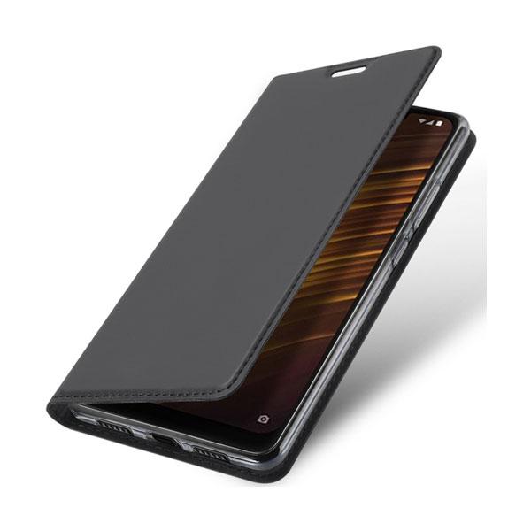 Dux Ducis Flip Tasche Skin Pro Series für Xiaomi Redmi Note 7 grau