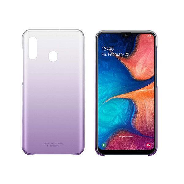 Samsung Gradation Cover für Galaxy A20e violett (EF-AA202CVEGWW)