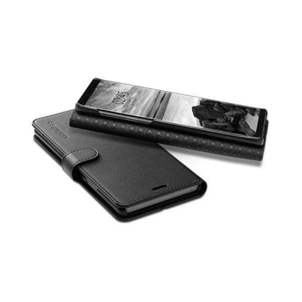 Spigen Wallet S Flip-Tasche für Samsung Galaxy Note 9 N960 schwarz