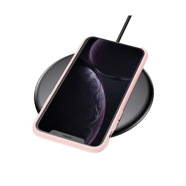 Baseus LSR Liquid Silikon Rubber für Apple iPhone Xr rosa