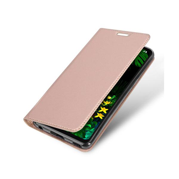 DUX DUCIS Skin Pro Flip Tasche für LG G8 ThinQ rosa