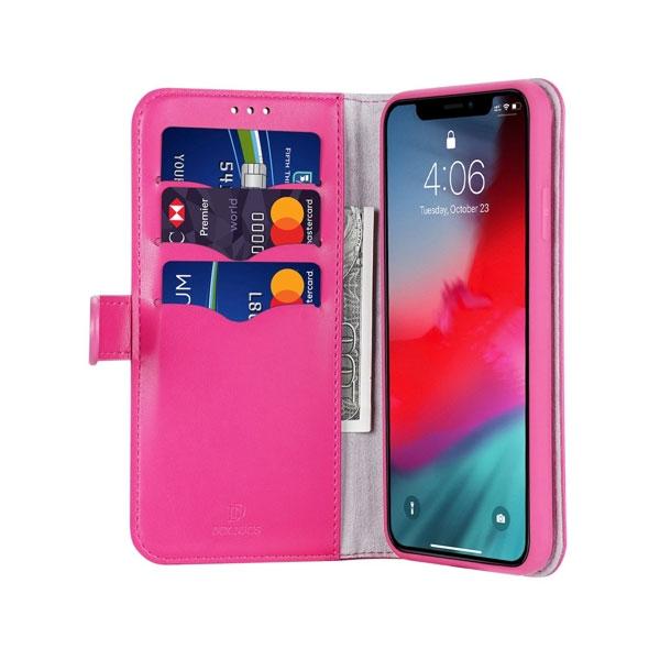 Dux Ducis Kado Book-Wallet Schutzhülle für Apple iPhone 11 Pro pink