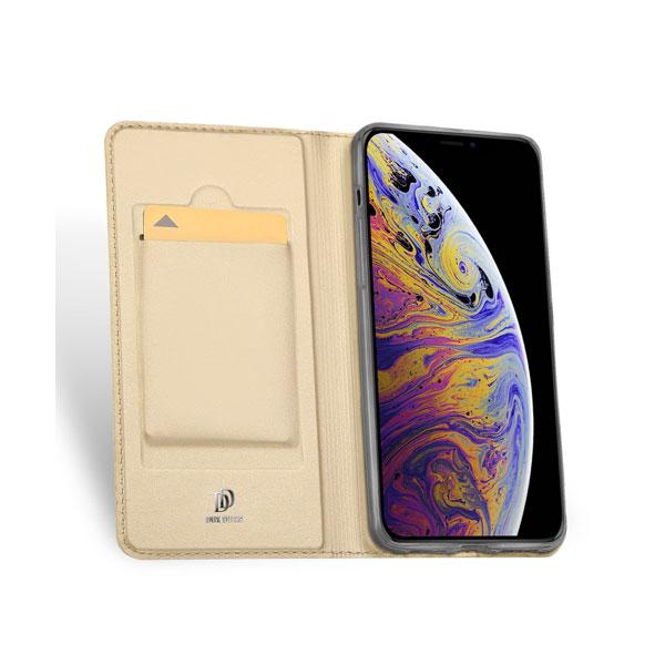 Dux Ducis Flip Tasche Skin Pro Series für Apple iPhone 11 gold