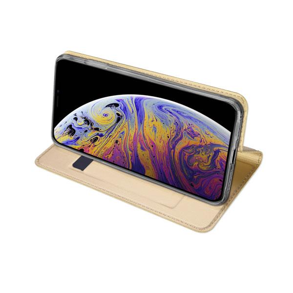 Dux Ducis Flip Tasche Skin Pro Series für Apple iPhone 11 gold