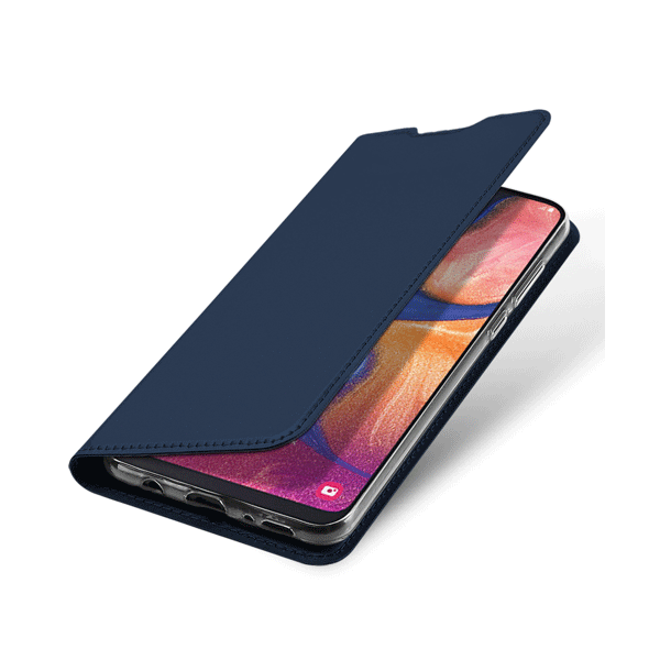 Dux Ducis Flip Tasche Skin Pro Series für Samsung Galaxy A70 blau