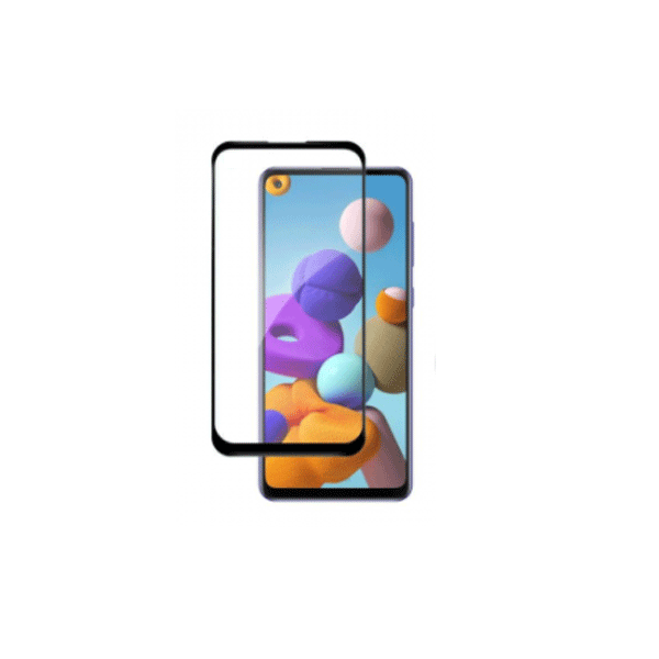 starfix Displayschutz (Panzerglas 3D) Hartglas mit Rahmen für Samsung Galaxy A02/A02s schwarz