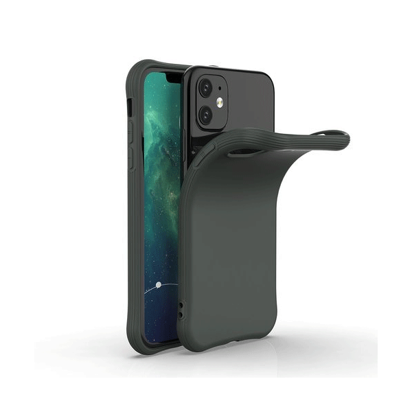 starfix Silikon-Hülle Color Case für Apple iPhone 11 dunkelgrün