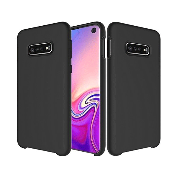 starfix Silikon Cover S-Case für Samsung Galaxy S10 schwarz