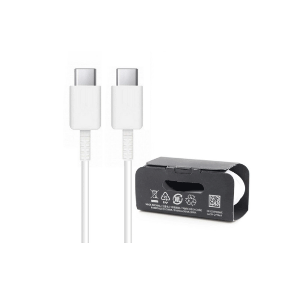 Samsung EP-DG977BWE Daten-/Ladekabel USB-C zu Typ-C, weiß