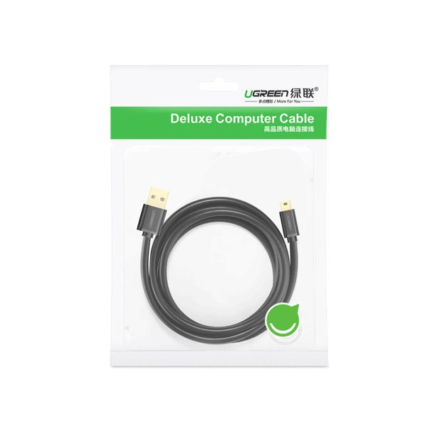 Ugreen USB Kabel  - Mini USB Kabel 480 Mbit/s schwarz (1m)