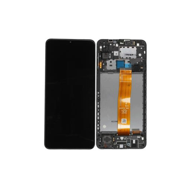 Samsung Galaxy A12 2020 SM-A125 LCD Display + Rahmen, schwarz (GH82-24490A)