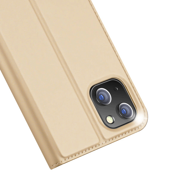 DUX DUCIS Skin Pro Flip Tasche für iPhone 14 PLUS, gold