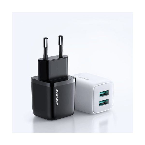 Joyroom Smart Ladegerät 2x USB 12W 2,4A weiß (L-2A121)