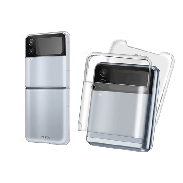 SBS Crystal Cover für Samsung Galaxy Z Flip 4 transparent