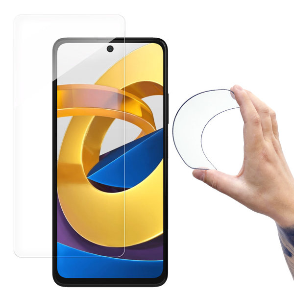 Wozinsky Nano Hybride Displayschutz Panzerglas 9H für Xiaomi Poco M4 Pro 5G