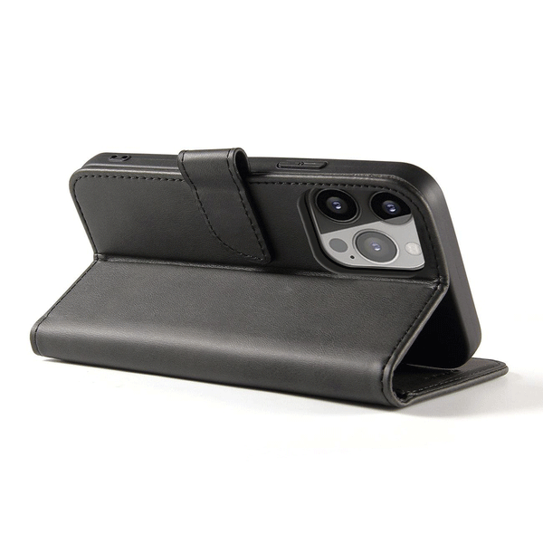 starfix Flip Book-Wallet mit Magnet und Standfunktion für Apple iPhone 15 Pro, schwarz