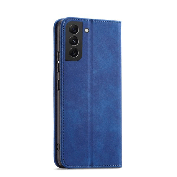 starfix Fancy Flip-Wallet für Samsung Galaxy A54 5G Cover mit Statdfunktion blau