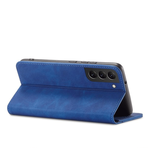 starfix Fancy Flip-Wallet für Samsung Galaxy A54 5G Cover mit Statdfunktion blau