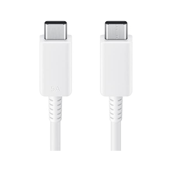 Samsung Kabel Type-C zu Type-C (5A) 1.8m weiß (EP-DX510JWEGEU), blister