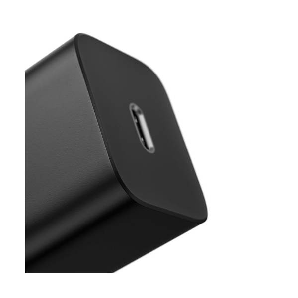 Baseus Super Si 1C Schnellladegerät USB-C 25W Power Delivery Quick Charge schwarz (CCSP020101)