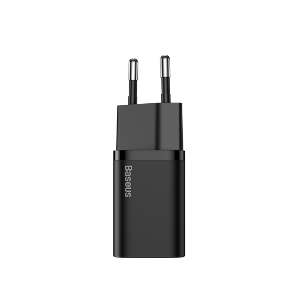 Baseus Super Si 1C Schnellladegerät USB-C 25W Power Delivery Quick Charge schwarz (CCSP020101)