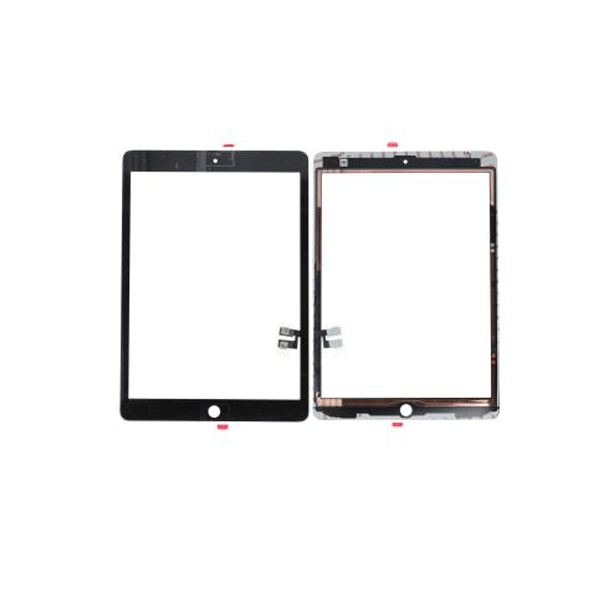 Touchscreen + Displayglas für iPad 10.2 2021 9th Gen (A2603/ A2604), schwarz