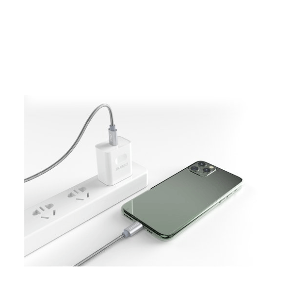 Dudao USB-C zu Lightning Ladekabel Power Delivery 45W 1m grau (L5Pro grau)